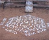 Kolam: Ritualistic Threshold Drawings and Designs of Tamil Nadu