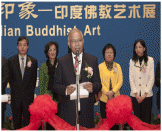 Inauguration ceremony of indian buddhist art at Shanghai Museum China-06